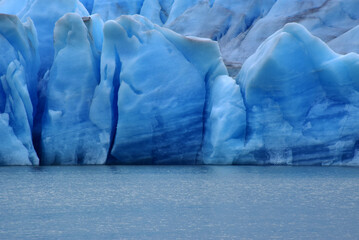 glaciar de campos de hielo sur, parque nacional torres del paine, chile
