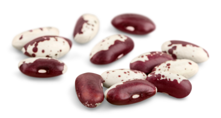 Kidney beans isolated on white background