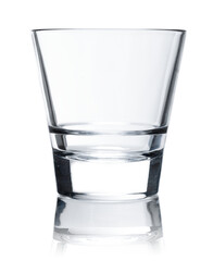 Empty Shot Glass Isolated
