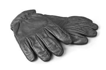 Leather Gloves Isolated