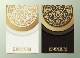 Luxury Premium mandala menu design