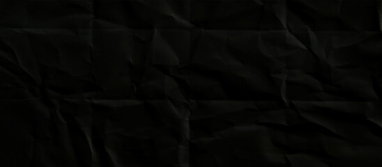 Black wrinkle recycle paper background