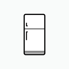 Freezer Icon - Vector, Sign and Symbol for Design, Presentation, Website or Apps Elements.    