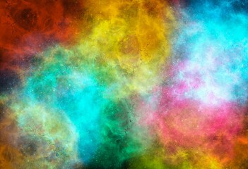 Colorful background, Nebula colorful concept for abstract background. 