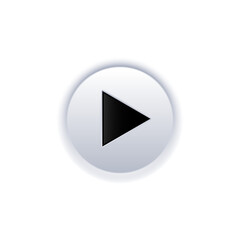 Play button symbol graphic design
