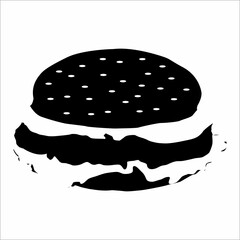 illustration of a hamburger