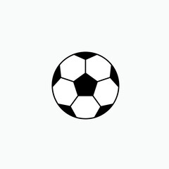 Obraz premium Football Icon - Vector, Sign and Symbol for Design, Presentation, Website or Apps Elements. 
