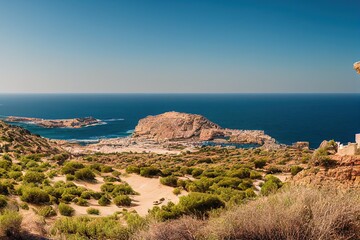 view of the coast of island