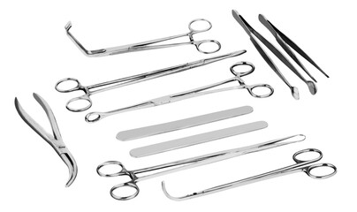 Work Tool Surgical medical instruments equipment - obrazy, fototapety, plakaty