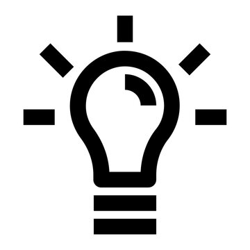 Icon Light With Style Outline