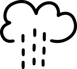 hand draw weather element