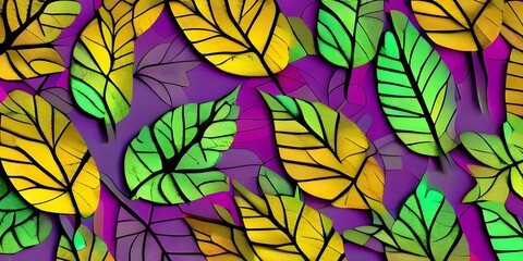 Natural blossom artwork features with multicolor and shapes. Digital art 3D illustration. Pale and light color.
