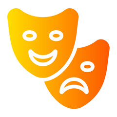 Theatre gradient icon