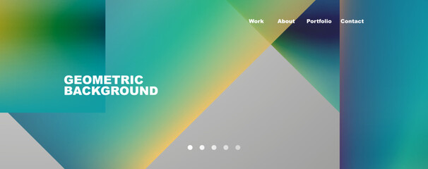 Dynamic lines, triangles, rectangles geometric abstract background. Vector Illustration For Wallpaper, Banner, Background, Card, Book Illustration, landing page