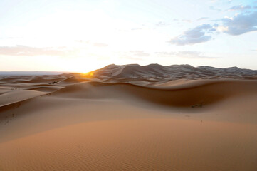 Obraz na płótnie Canvas Wüste Erg Chebbi, Merzouga, Marokko, Afrik
