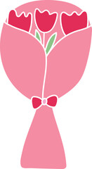 Wedding Flower Bouquet Valentine Element Illustration