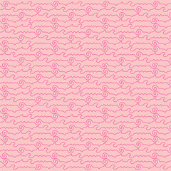 Abstract Line Pattern Vector for background Textile illustration
