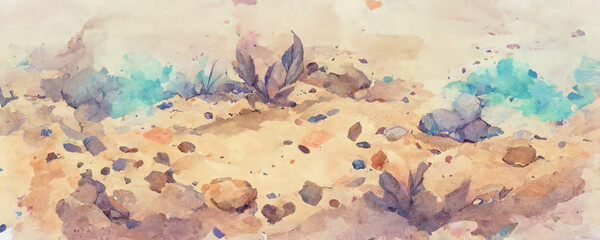 Fototapeta premium abstract watercolor background