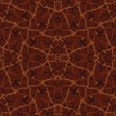 
Seamless fractal pattern in vector format for printed fabrics or any other purposes. Every object is grouped base on color so the pattern is editable, tileable and easy to use.