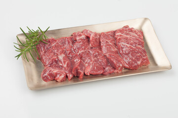 raw meat, beef, fresh, indoor, cooking, meat, food, ingredients, skirt meat, Korea,생고기,소고기,신선,실내,요리,육류,음식,음식,재료,치마살,한국,