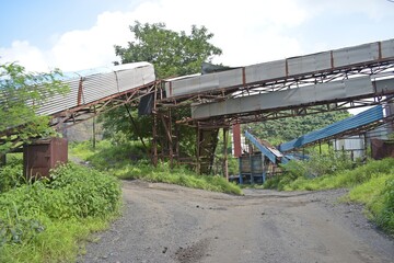 abandoned stone crusher plant in india