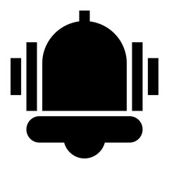 Icon Bell With Style Glyph