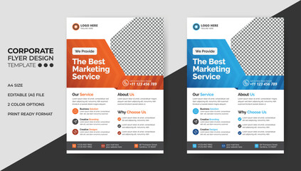 Corporate Business Advance  Color Flyer 