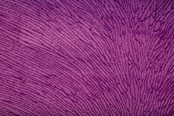 Close-up fabric swatches as a background. The texture of the material with patterns of weaving close-up. Upholstery fabric for interior decoration.