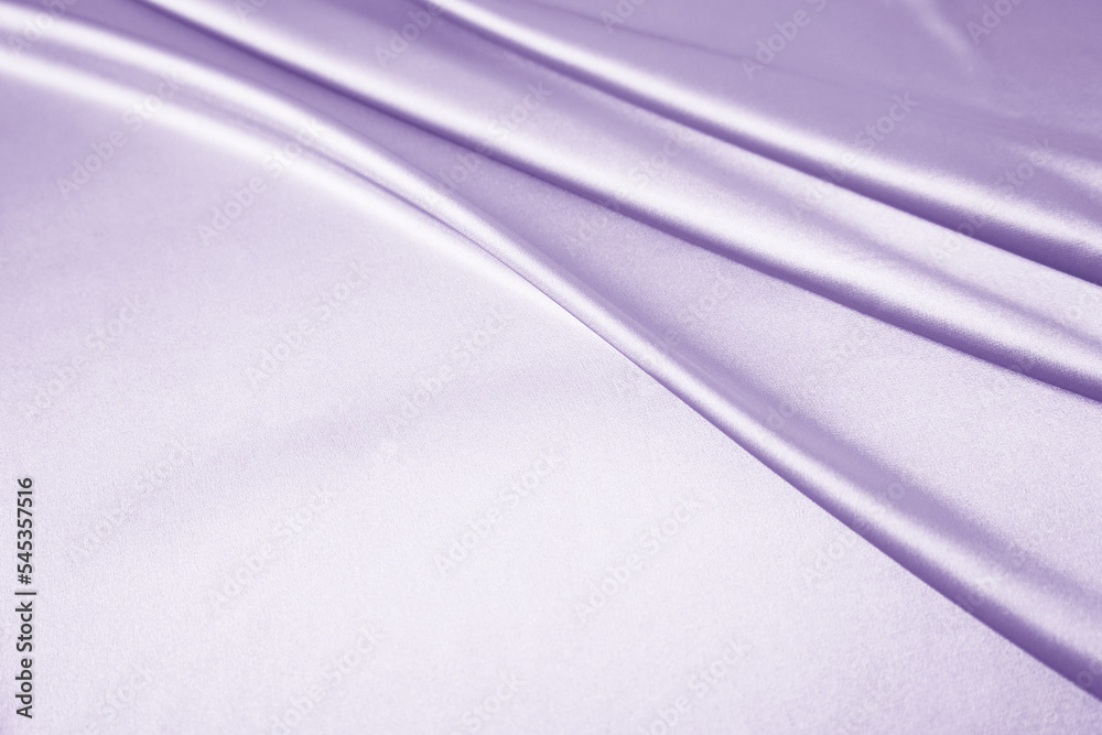 Wall mural purple lilac silk satin. luxury royal rich background with space for design. soft folds. shiny smoot