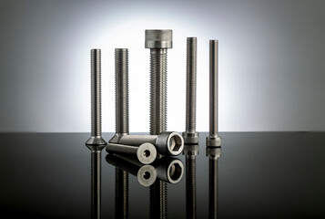csk screw made of stainless steel for industrial applications