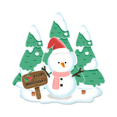 Snowman Png Format With Transparent Background