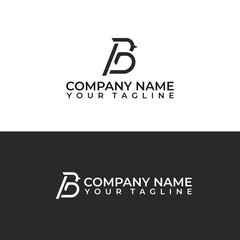 Letter B vector logo for birds