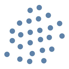 Organic Blob shape hand drawn element