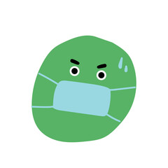 Mood Emotion cute face cartoon 