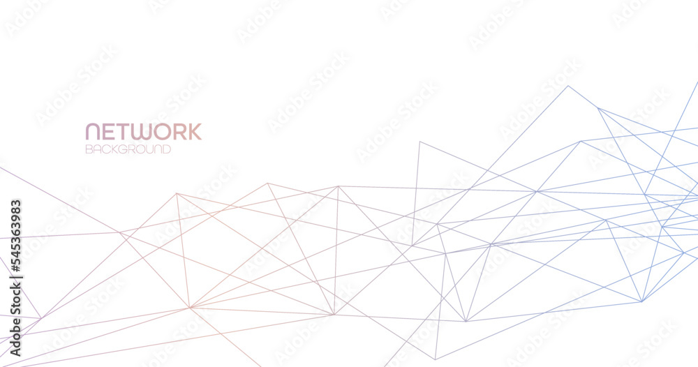 Poster connection background. network concept with dots and lines. vector illustration