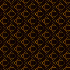 hand drawn squares and crosses. brown repetitive background. vector seamless pattern. decorative art. geometric fabric swatch. wrapping paper. continuous design template for textile, linen, home decor
