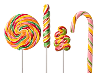 Fotobehang  colorful  lollipops © AlenKadr
