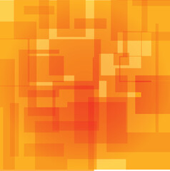 orange background