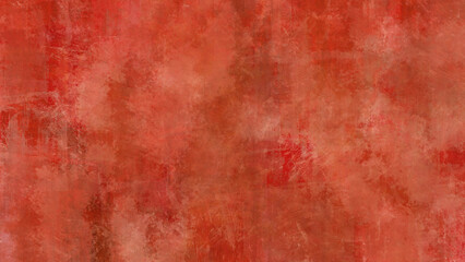 シンプルな赤色の水彩背景素材