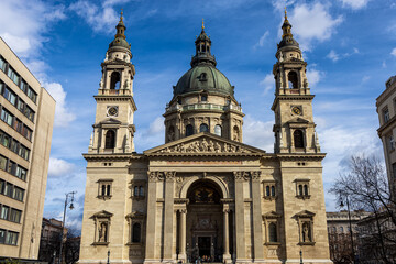 Fototapeta premium Saint Stephen's Basilica. Budapest, Hungary.