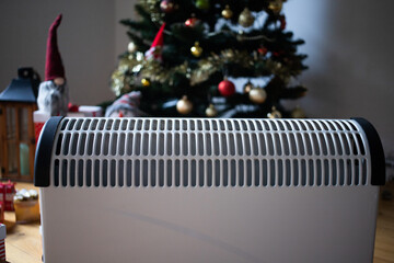 radiator and Christmas tree gas and electricity prices