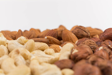 Various kinds of nuts