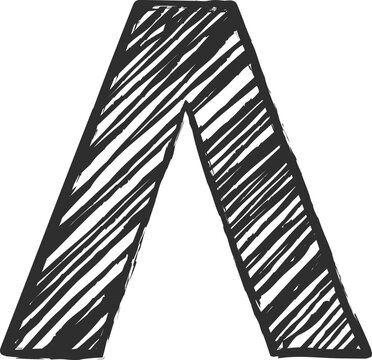 Grunge chalk style serif font handdrawn sketch art. Chalked uppercase freehand symbols and punctuation marks, filled with chalky lines. Decorative chalk type elements for chalk sketch chalkboard art