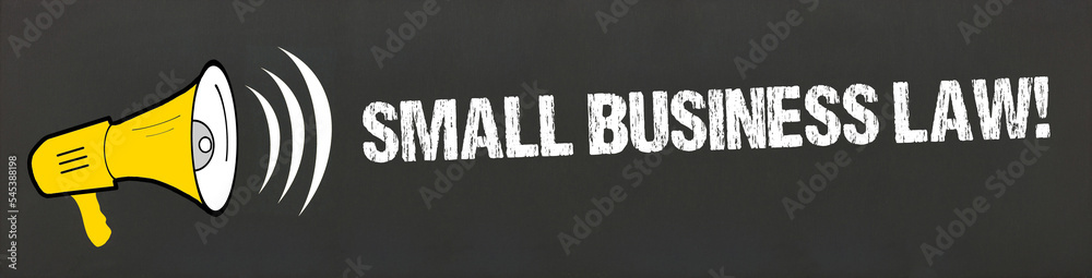 Poster small business law!	