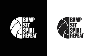 Volleyball Quote T shirt design, typography