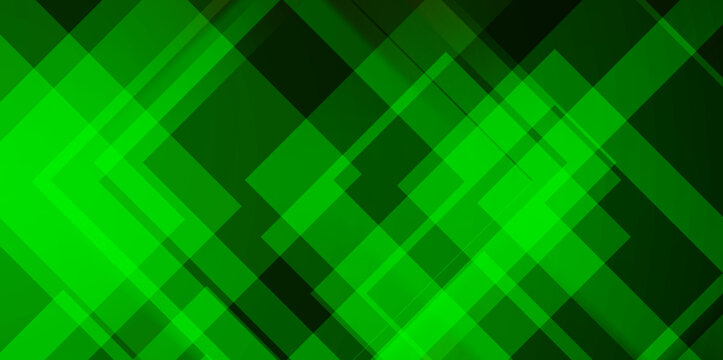 Green geometric background. Vector illustration EPS10.