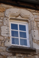 Medieval window in the house