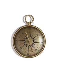 Fototapeta na wymiar antique pocket compass