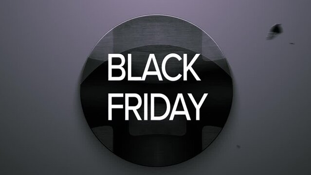 3D animation for Black Friday sales
