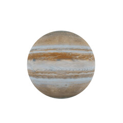 planet Jupiter isolated © onay